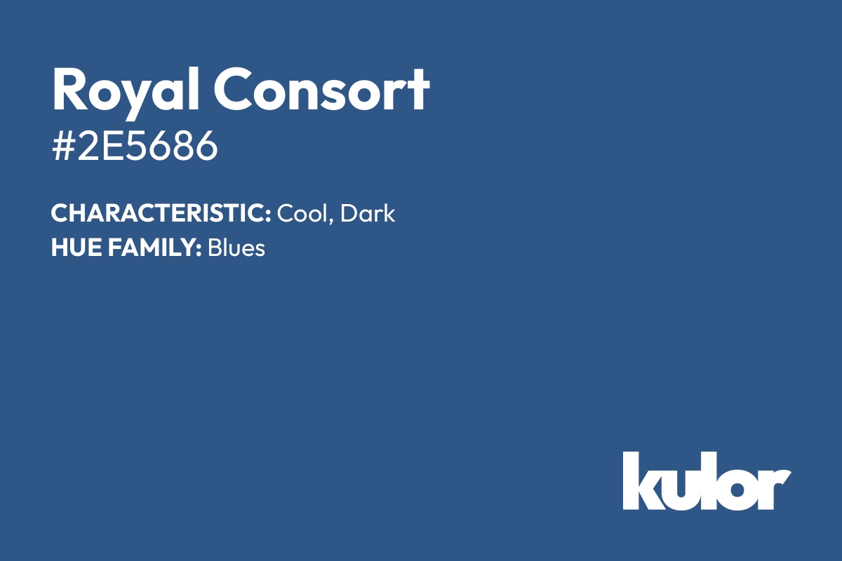 Royal Consort is a color with a HTML hex code of #2e5686.