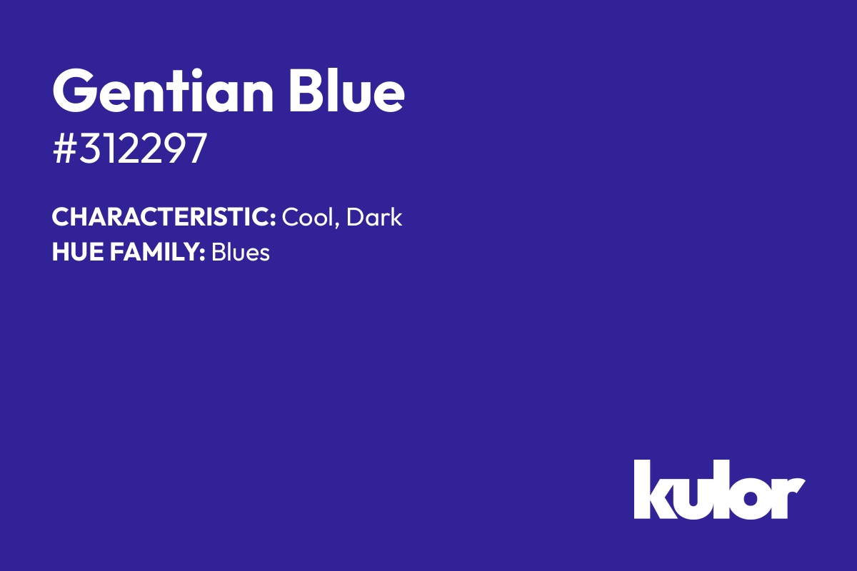 Gentian Blue is a color with a HTML hex code of #312297.