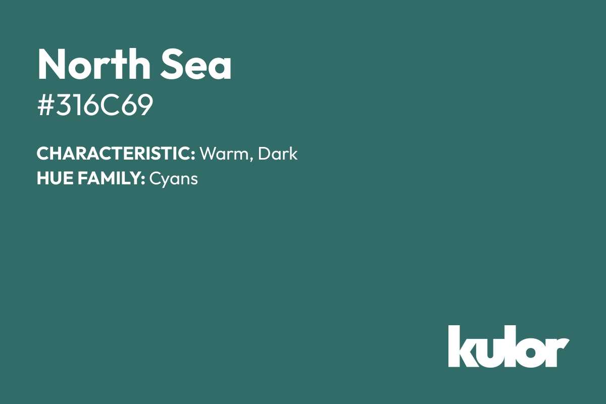 North Sea is a color with a HTML hex code of #316c69.