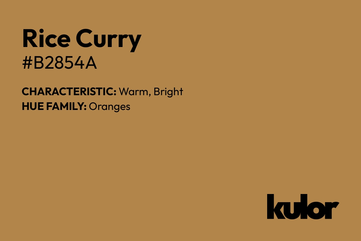 Rice Curry is a color with a HTML hex code of #b2854a.