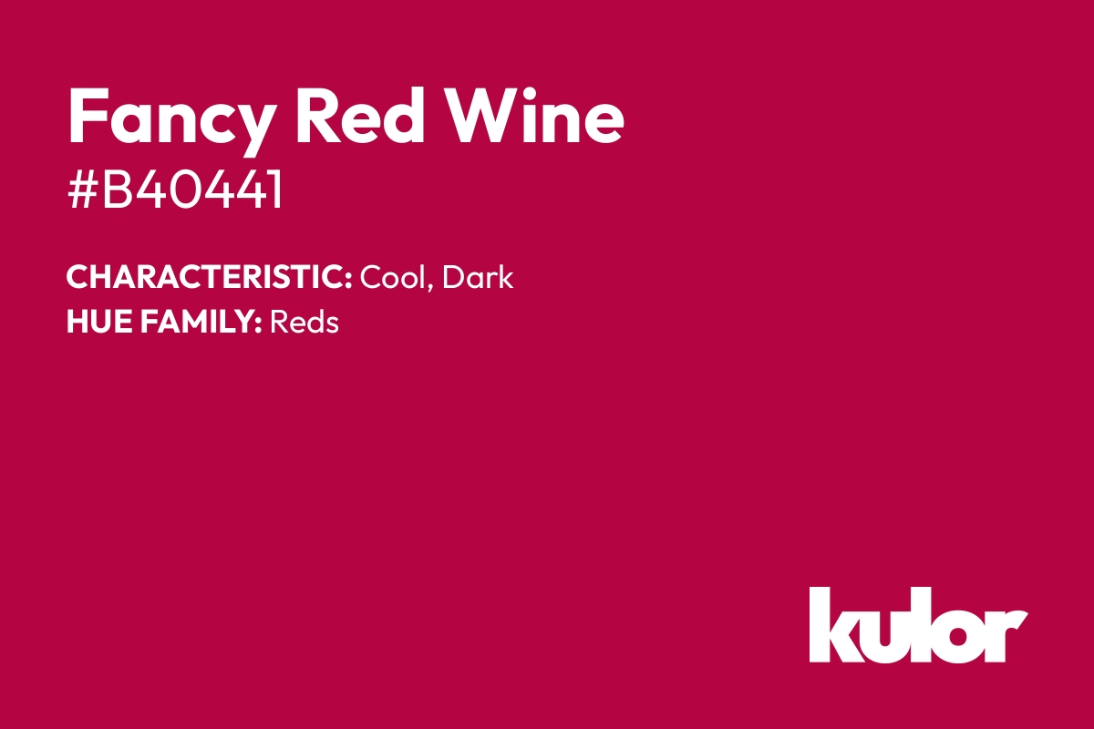 Fancy Red Wine is a color with a HTML hex code of #b40441.