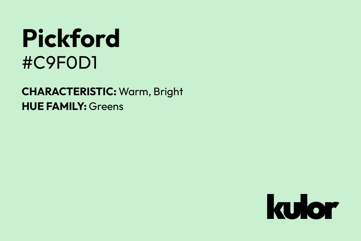 Pickford is a color with a HTML hex code of #c9f0d1.