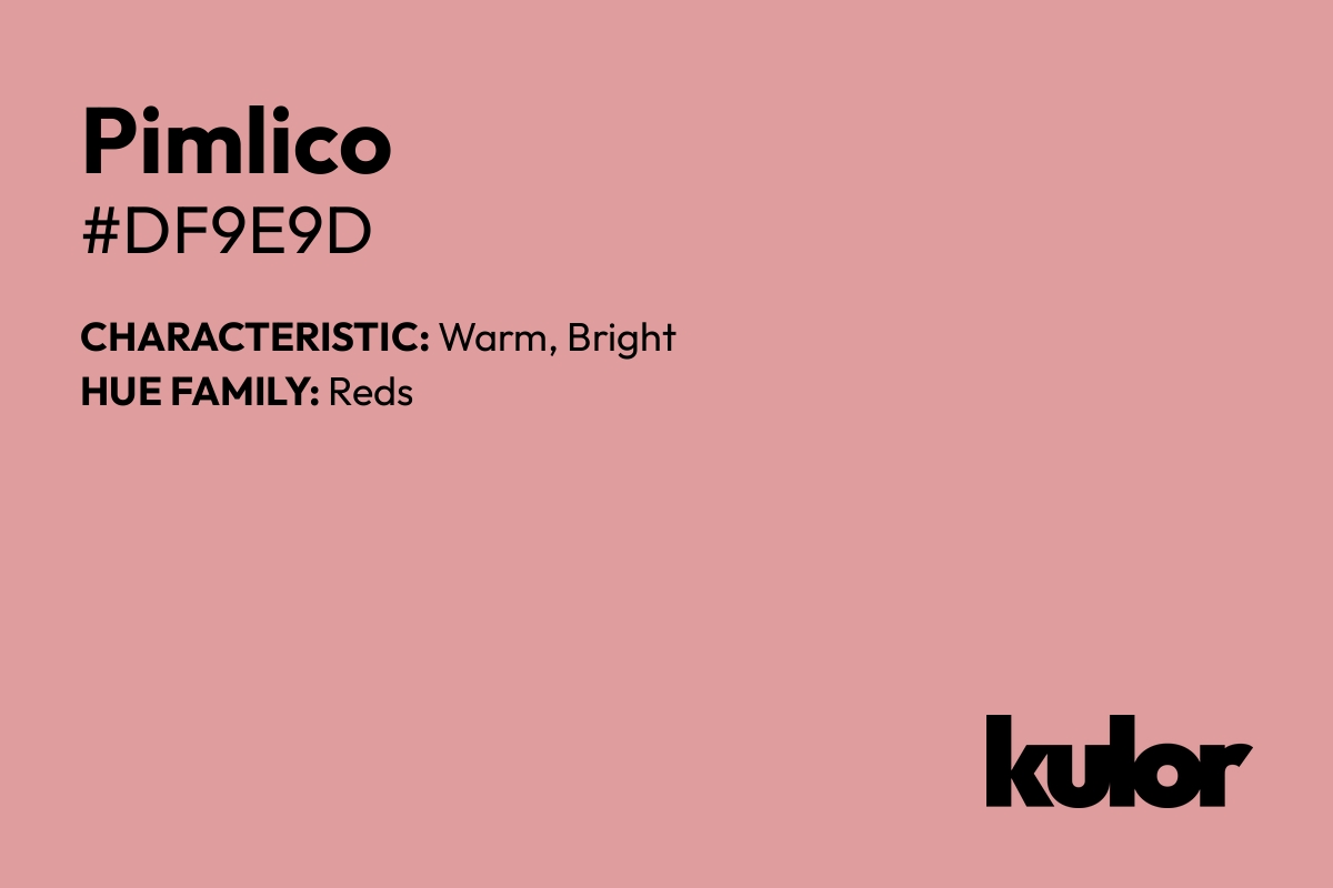 Pimlico is a color with a HTML hex code of #df9e9d.