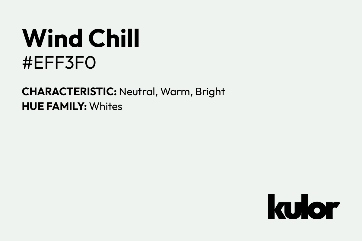 Wind Chill is a color with a HTML hex code of #eff3f0.