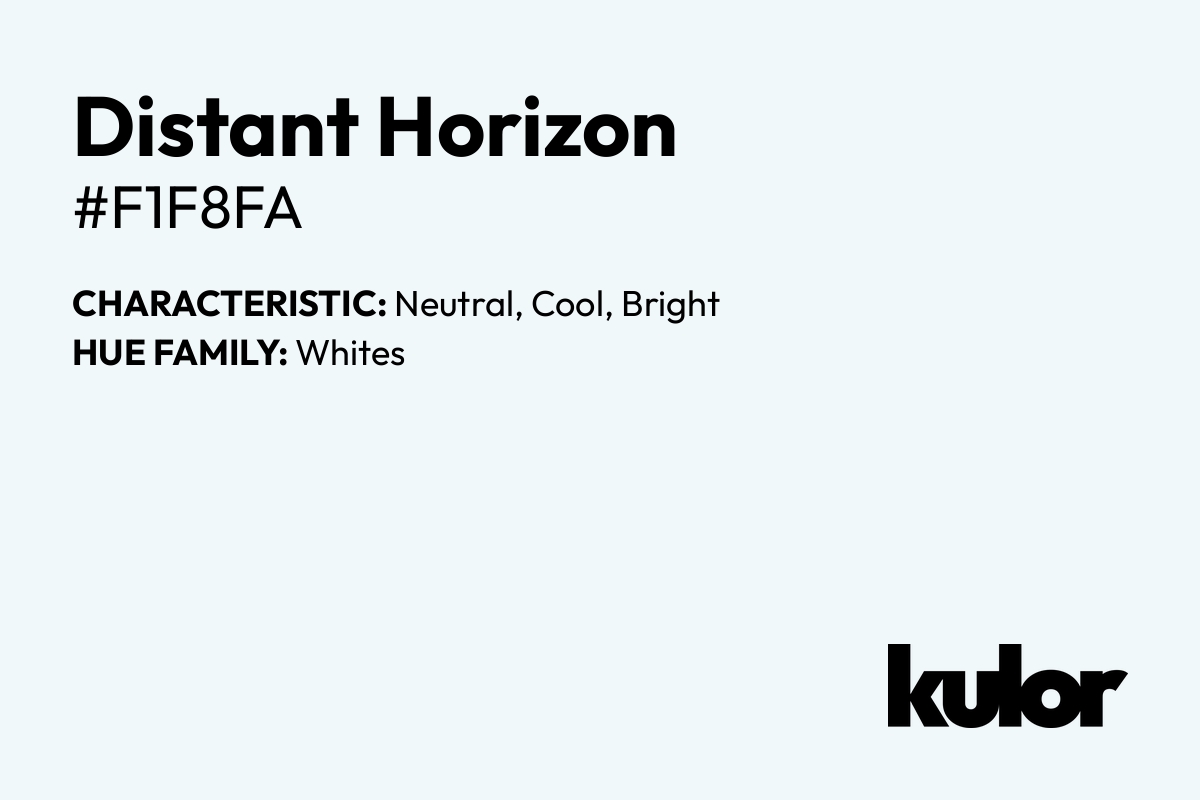 Distant Horizon is a color with a HTML hex code of #f1f8fa.