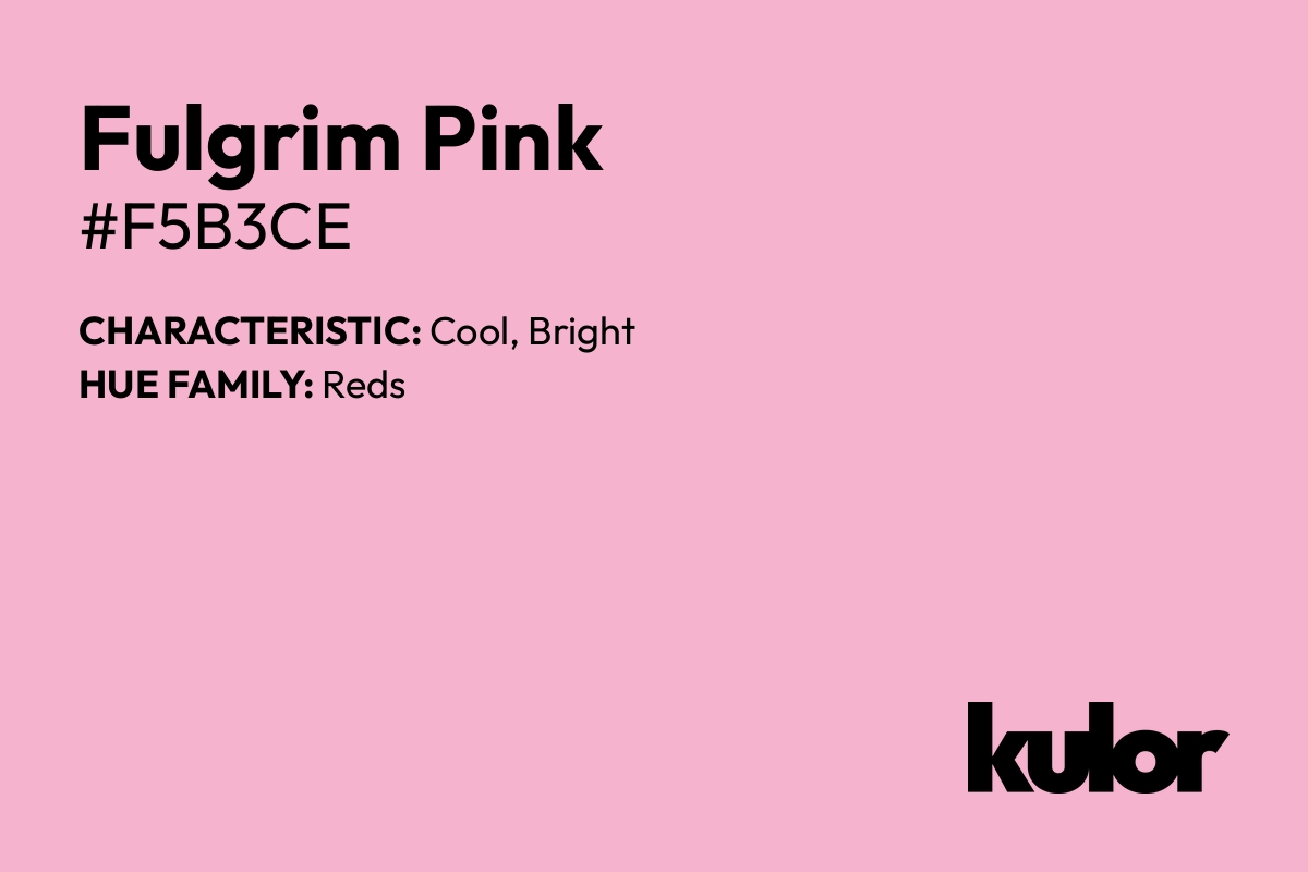 Fulgrim Pink is a color with a HTML hex code of #f5b3ce.