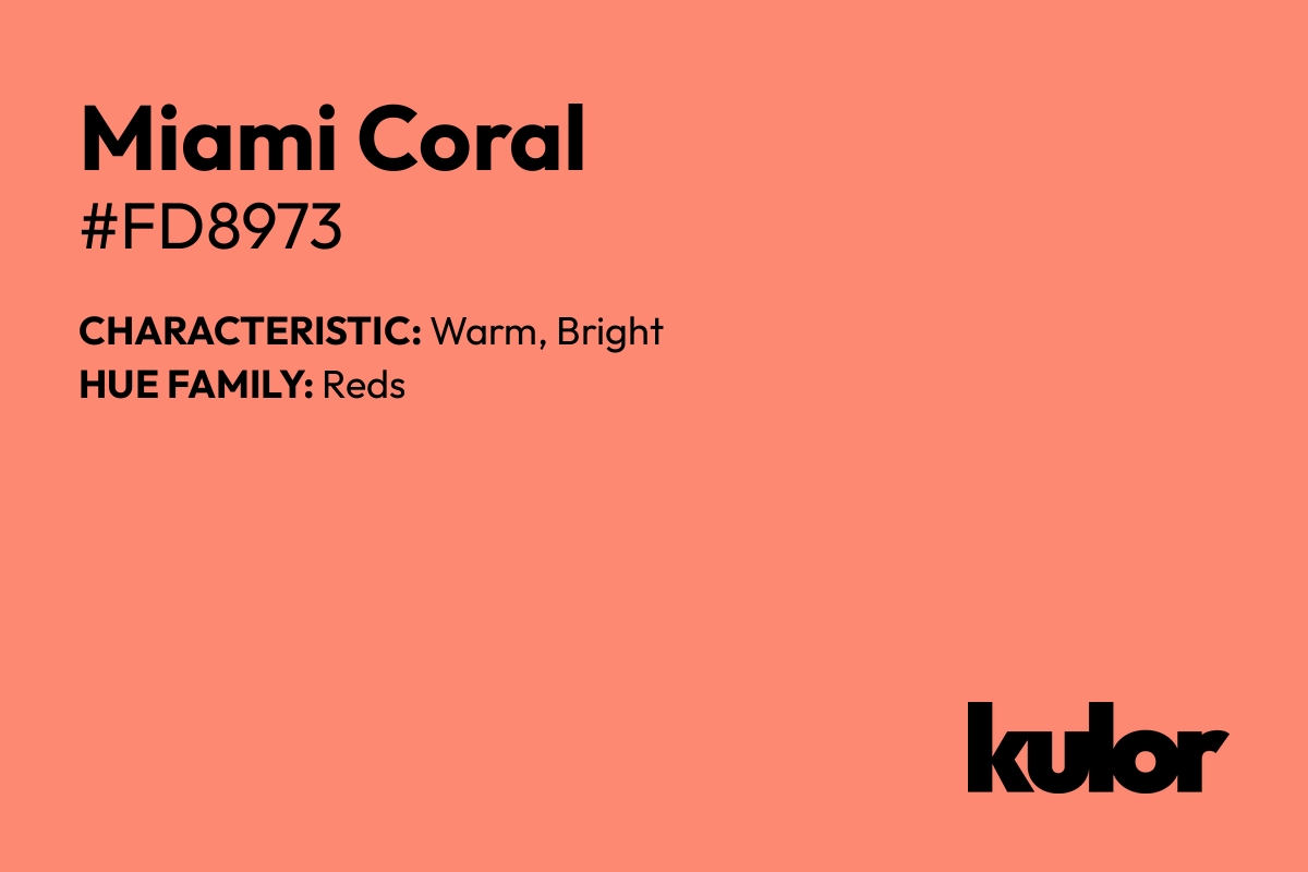 Miami Coral is a color with a HTML hex code of #fd8973.